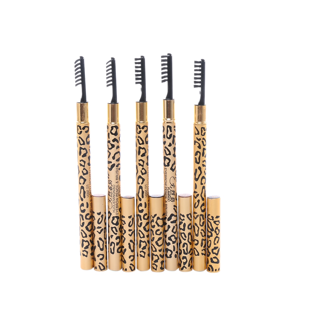 Brow Pencil Waterproof Leopard Design