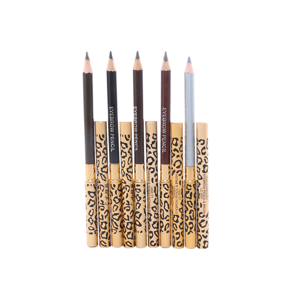 Brow Pencil Waterproof Leopard Design