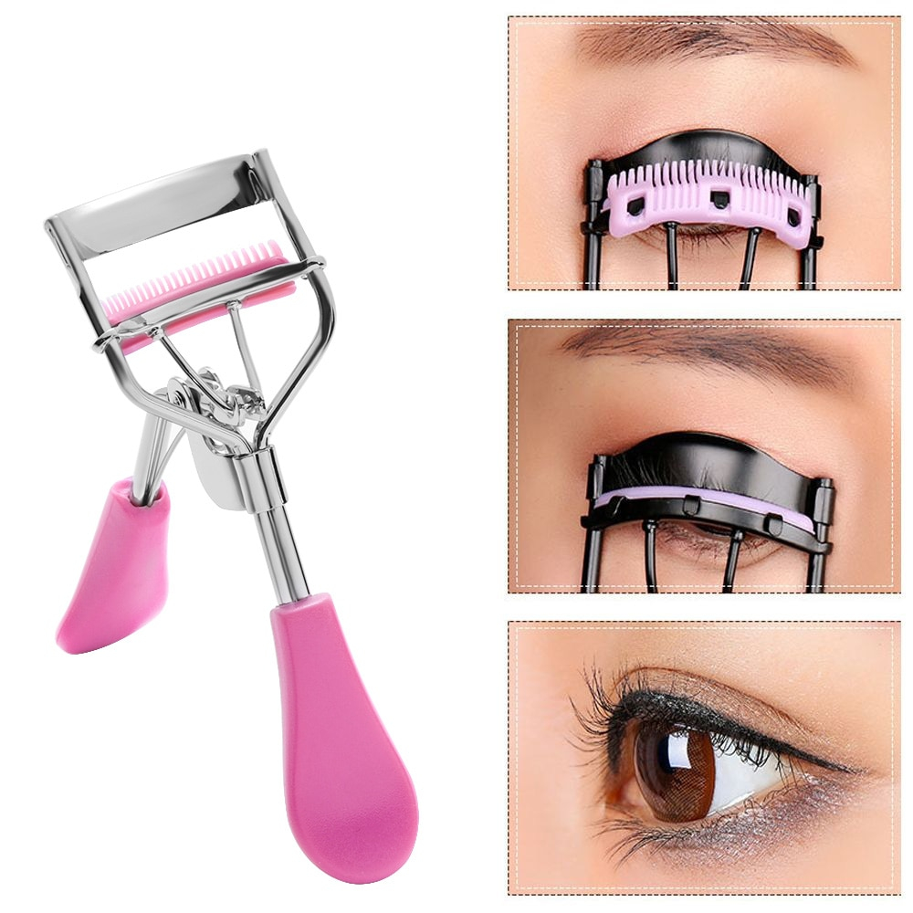 Eyelash Curler with Comb