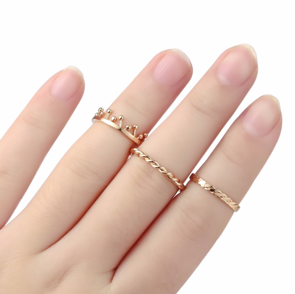 Dainty Rings Minimalist Women Jewelry