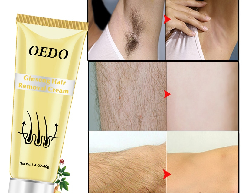 Painless Facial Hair Removal Cream Effective Depilatory