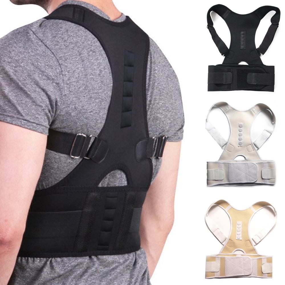 Posture Corrector Brace with Magnetic Function