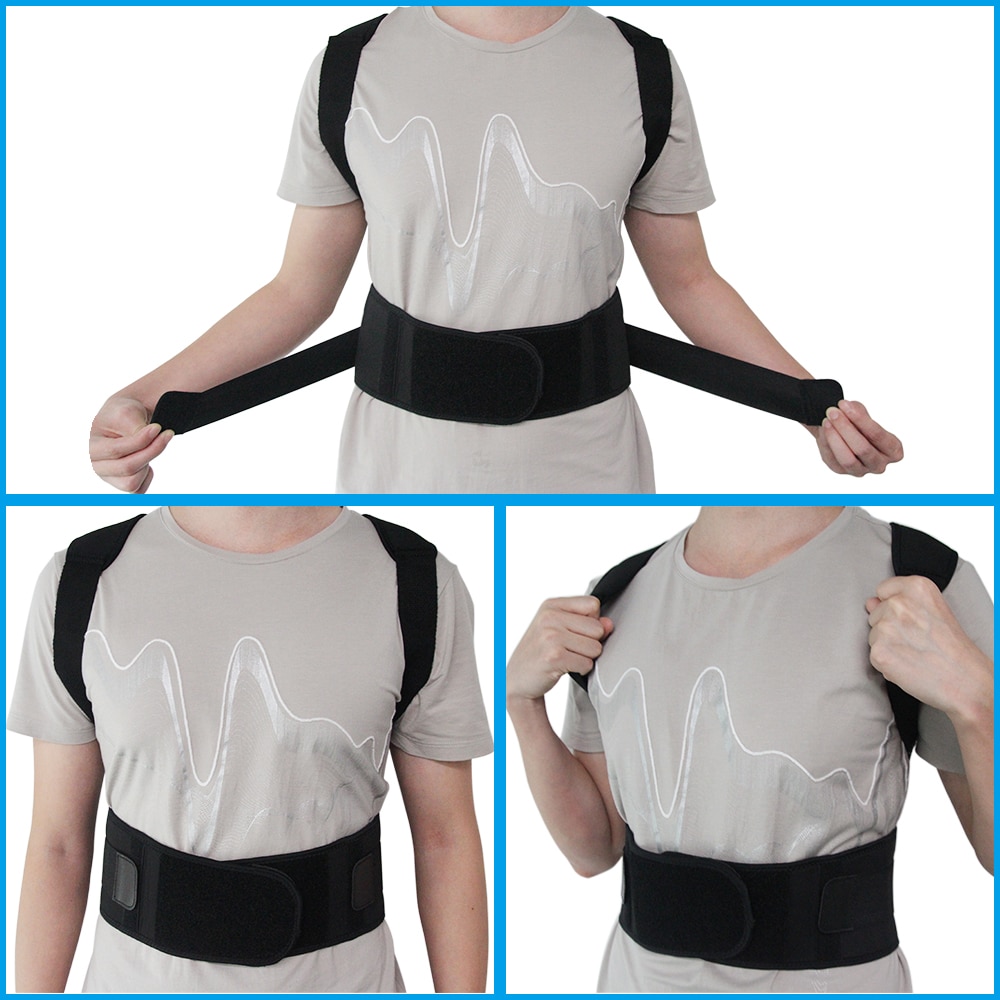 Posture Corrector Brace with Magnetic Function