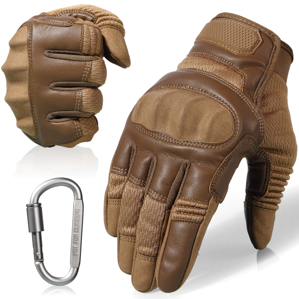 Full Finger Leather Driving Gloves