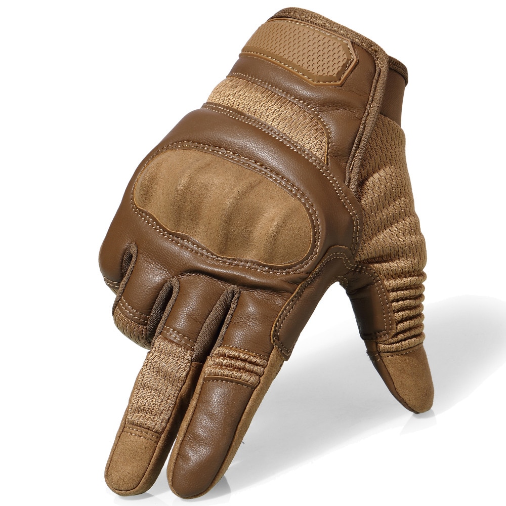 Full Finger Leather Driving Gloves