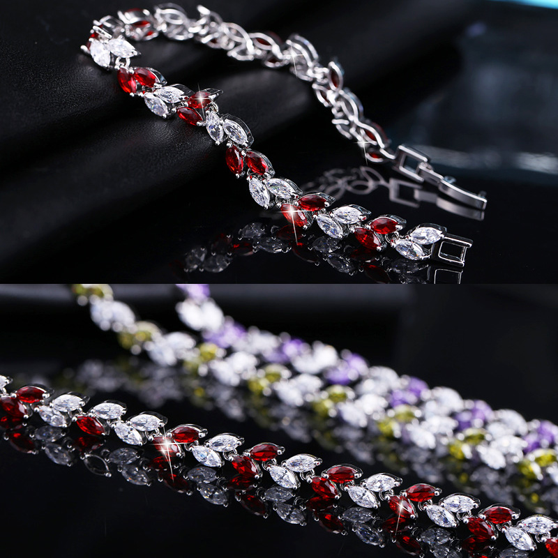 Cubic Zirconia Crystal Bracelets