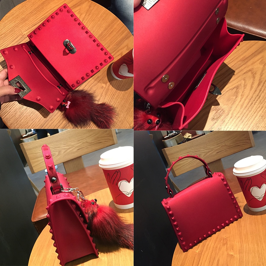 Jelly Bag Designer Rockstud Purse