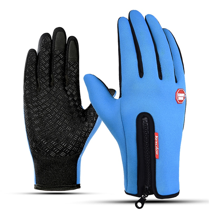 Winter Cycling Gloves Touchscreen Tips