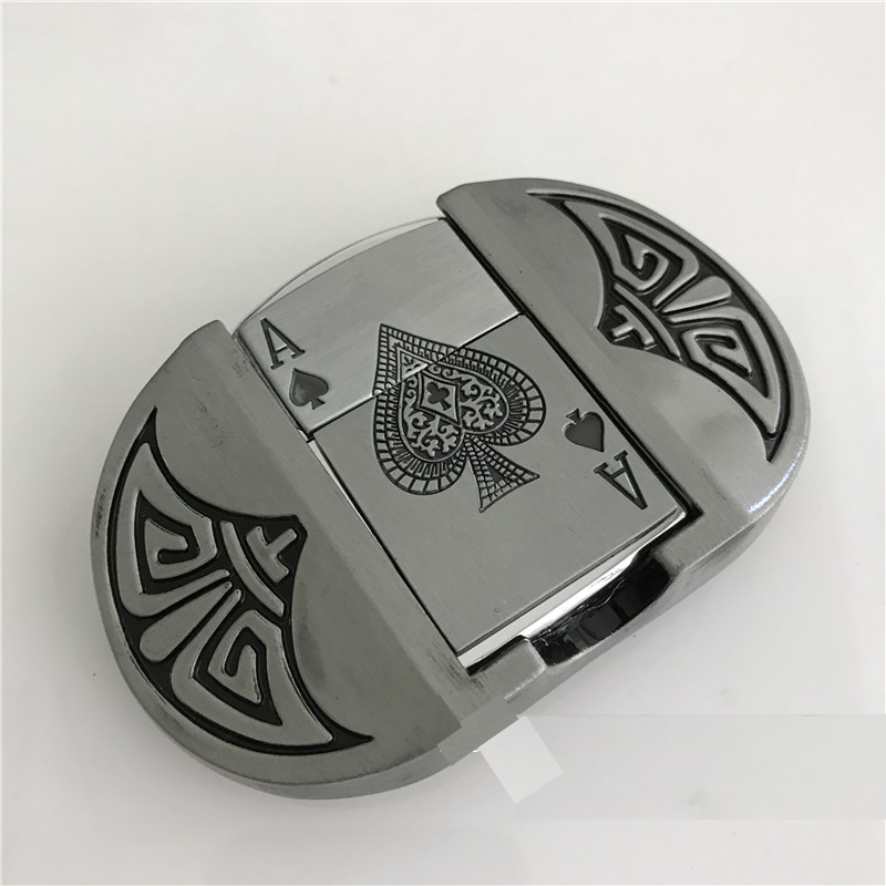 Belt Buckles Card Gas Lighter