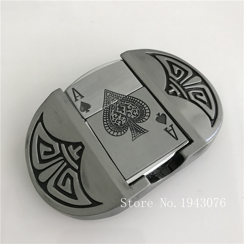 Belt Buckles Card Gas Lighter