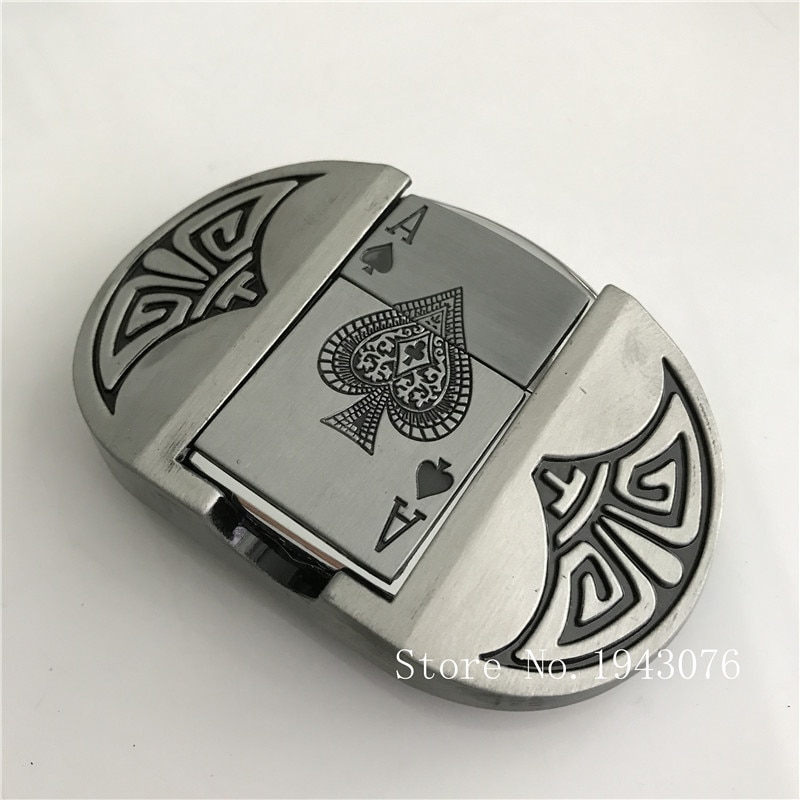 Belt Buckles Card Gas Lighter