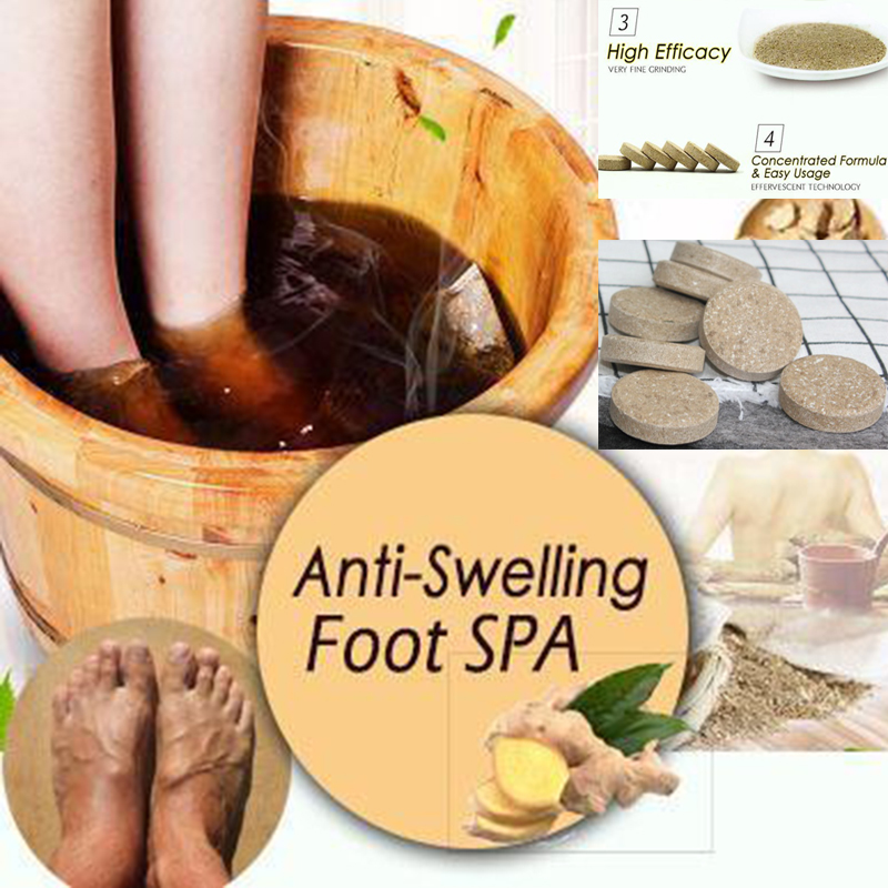 Foot Soak Ginger Spa Tablets