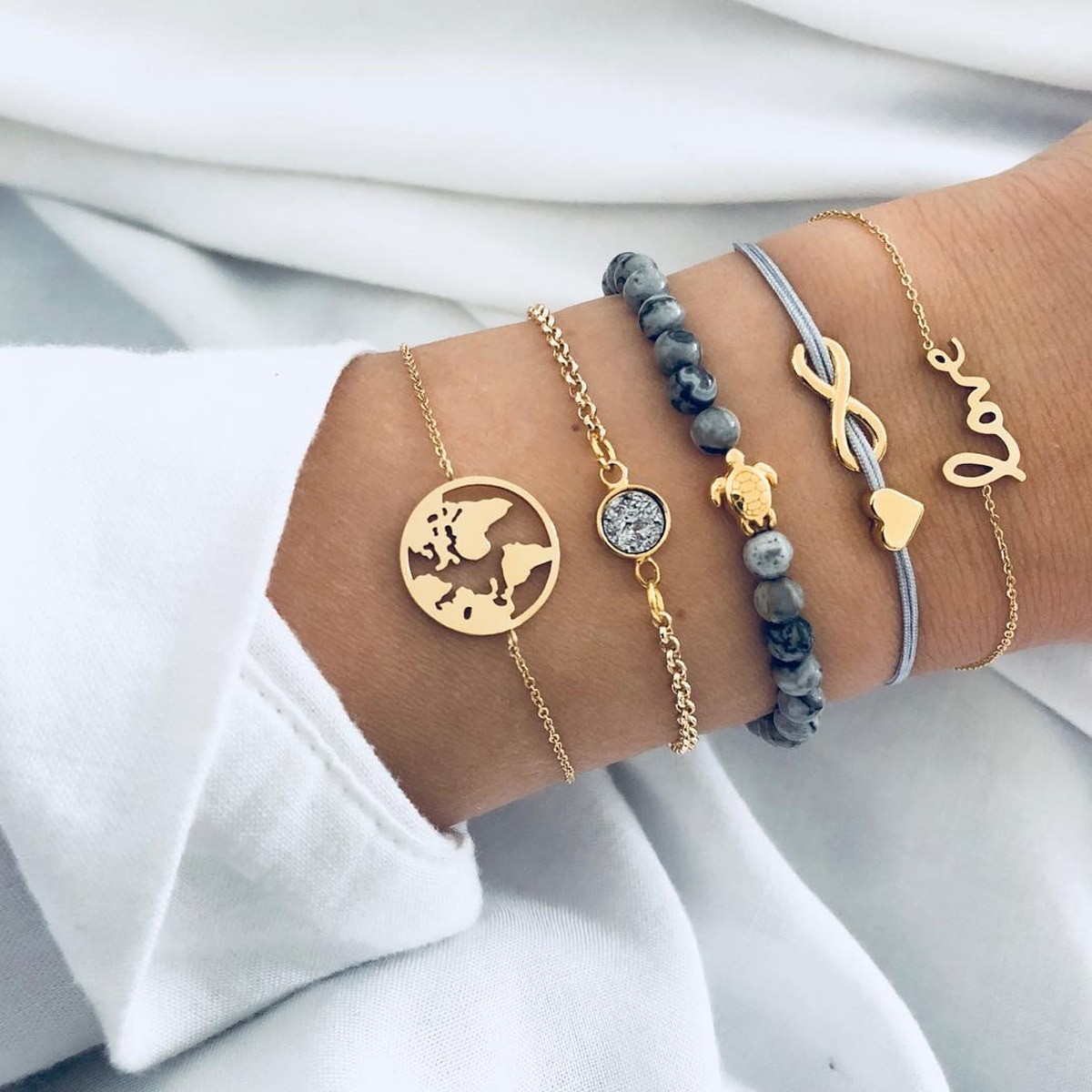 Charm Bracelets Earth Lover