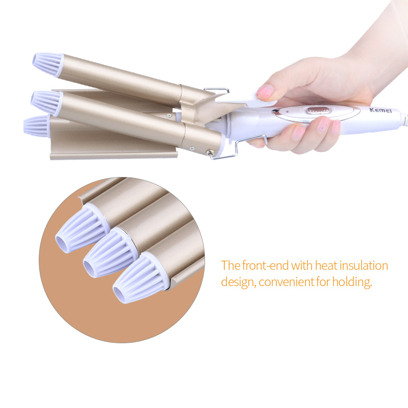 Curling Wand Triple Barrel Hair Curler