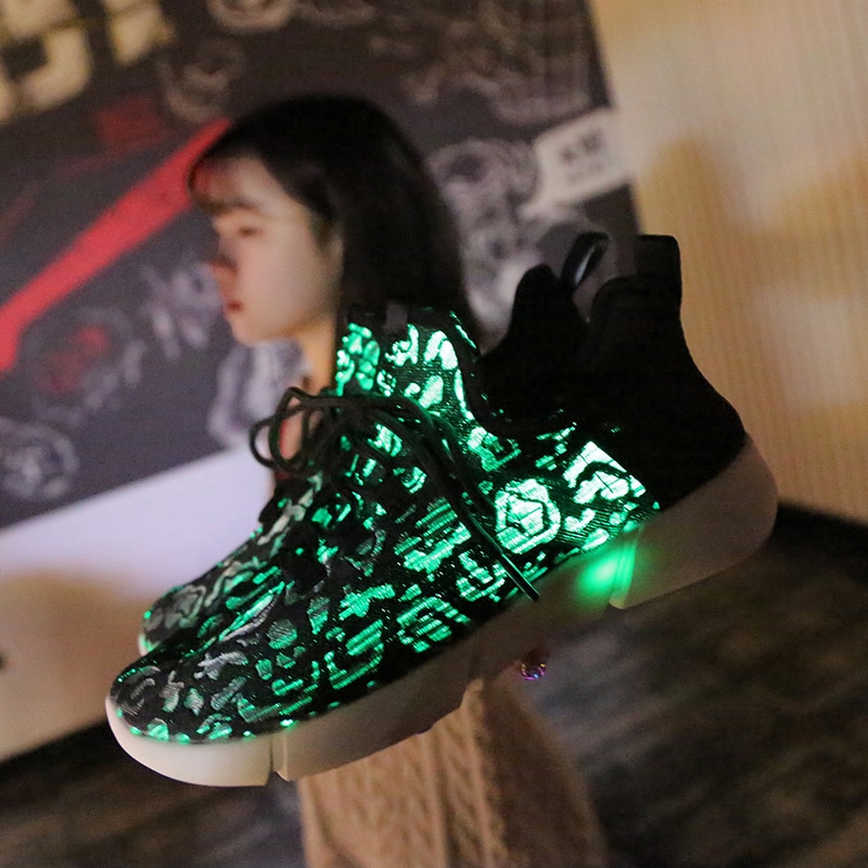 USB Charging LED Light Shoes