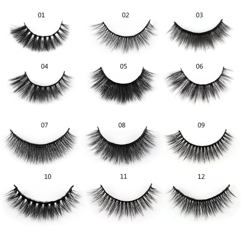 5 Pair 3D False Eyelashes