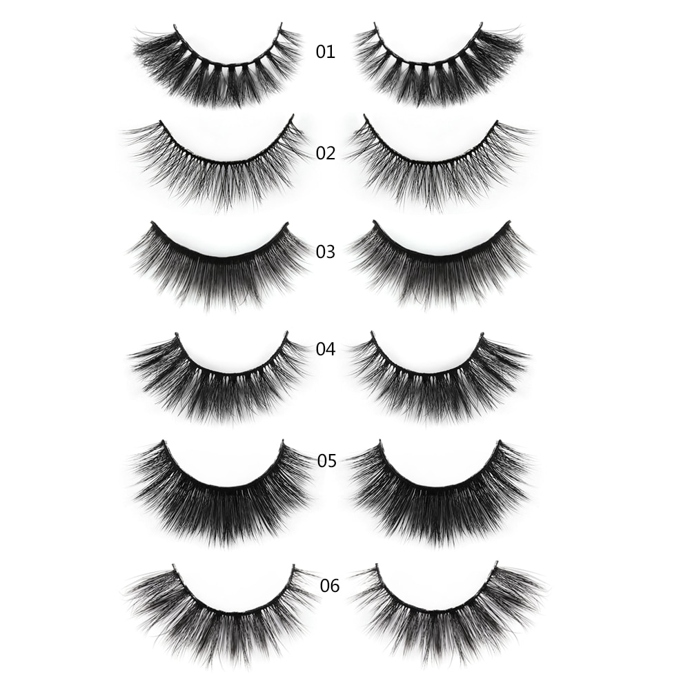 5 Pair 3D False Eyelashes