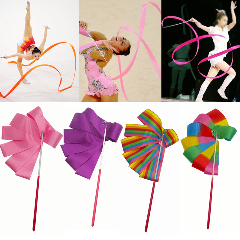 Colorful Dance Ribbon Gymnastics