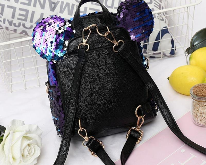 Fashion Backpack Sequins Lady Bag