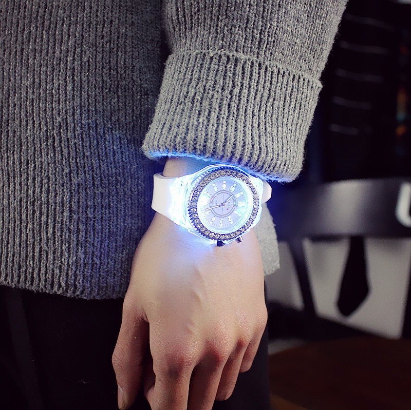 Unisex Luminous Watch LED Wristwatch