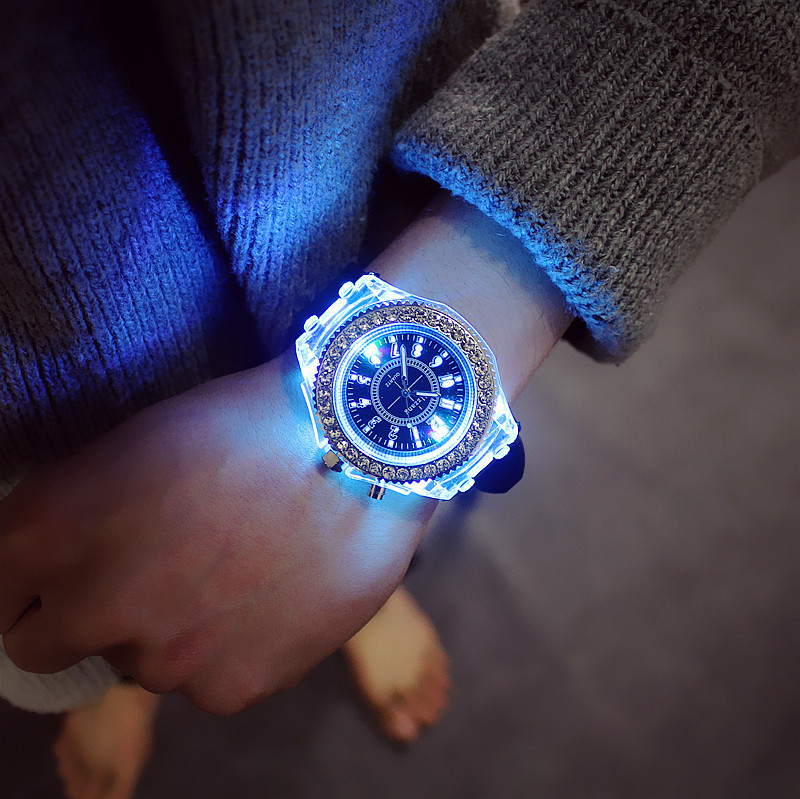 Unisex Luminous Watch LED Wristwatch