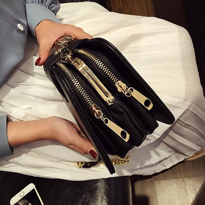 Small Shoulder Bag Black Clutch