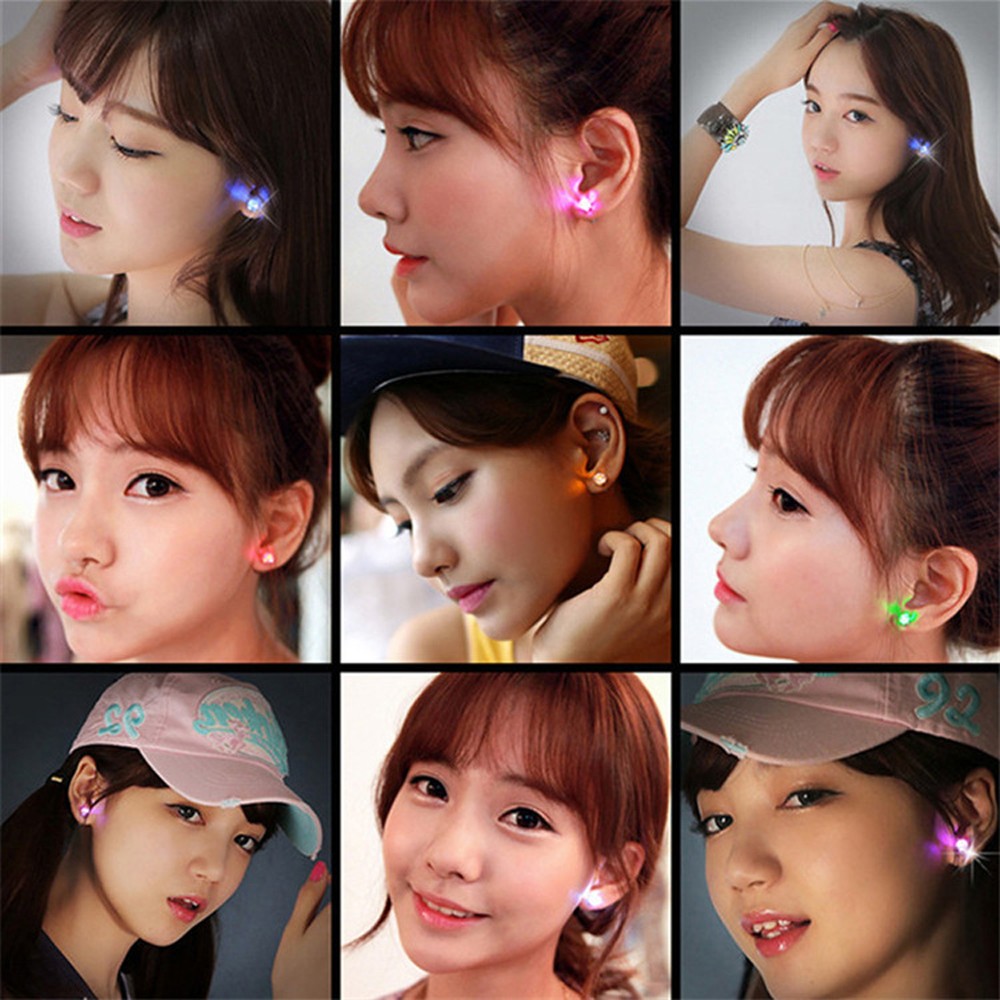 LED Earrings Light Up Ear Accessories