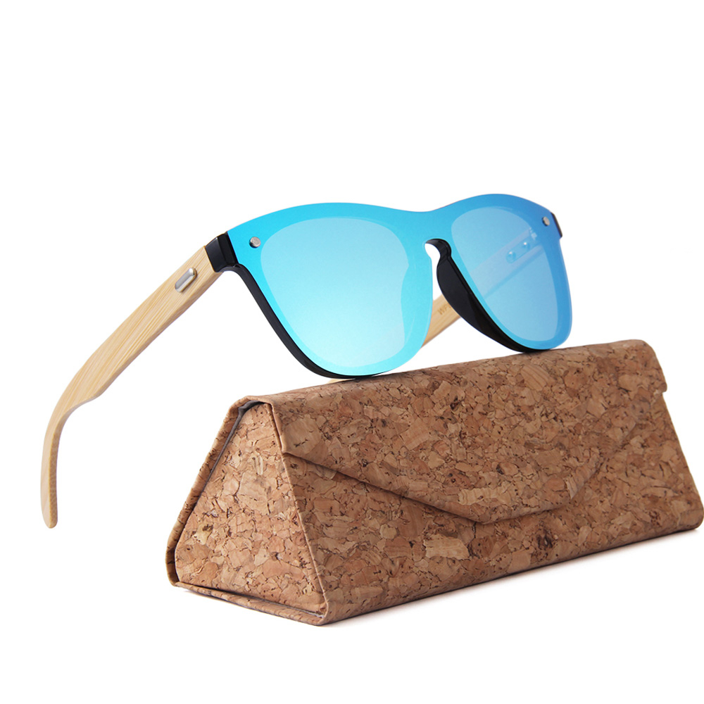 Bamboo Wooden Sunglasses Fashion Lens