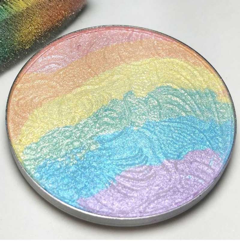 Rainbow Shimmer Highlighter Powder