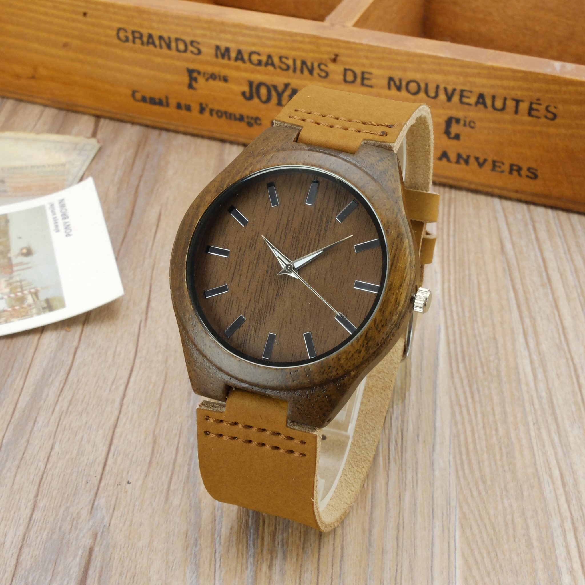 Bamboo Wooden Watch for Men and Women