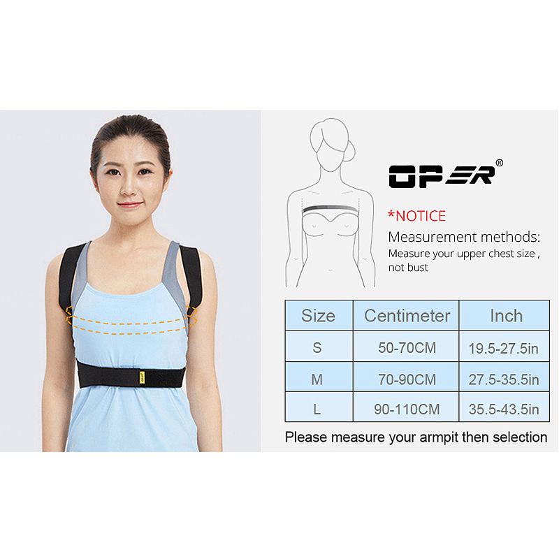 Posture Corrector Adjustable Back Support