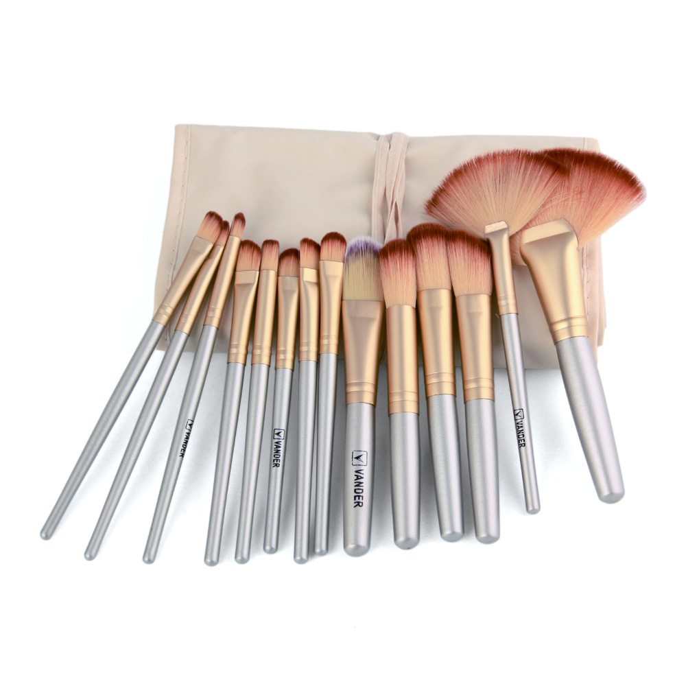 Makeup Brush Kit with Makeup Brush Holder (Set of 32)