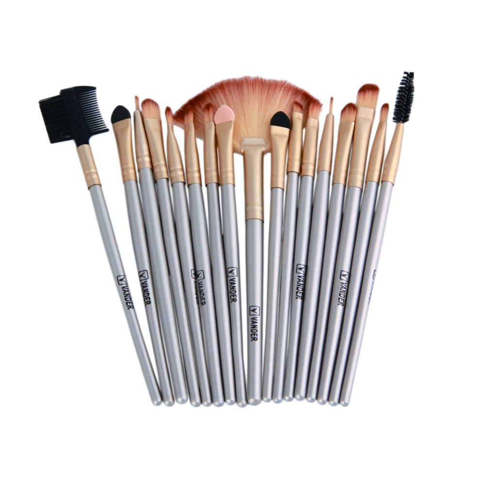 Makeup Brush Kit with Makeup Brush Holder (Set of 32)