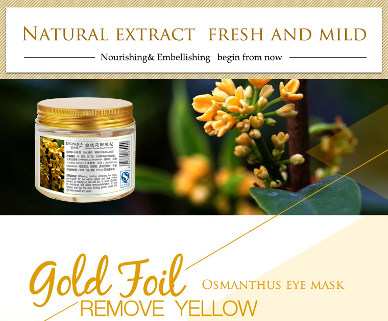 Eye Mask Golden Osmanthus (Set of 80)