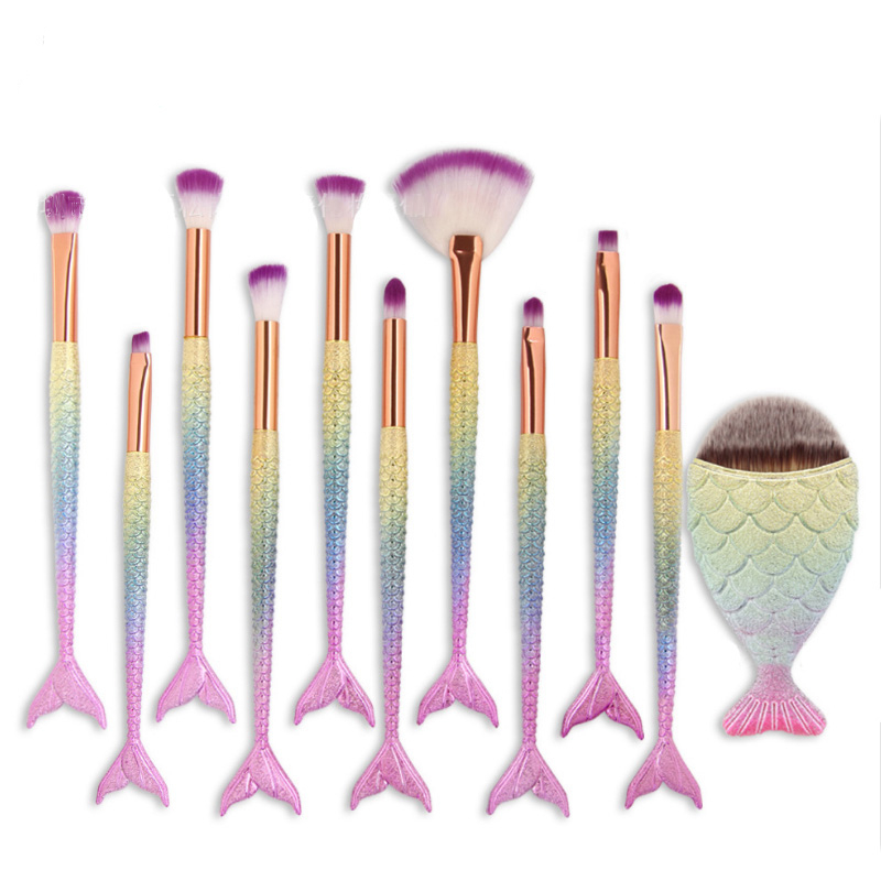 Mermaid Makeup Brushes