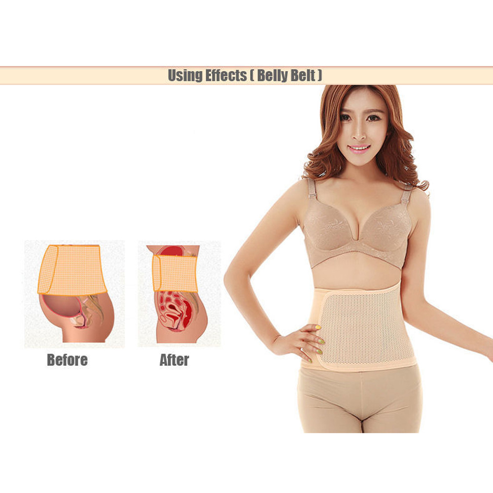 Body Shaper Girdle Waist Cincher 3 in 1