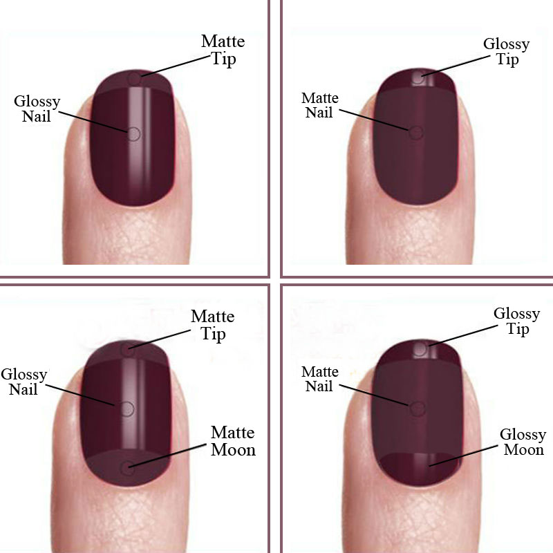 Matte Nail Polish Transparent Matte Top Coat