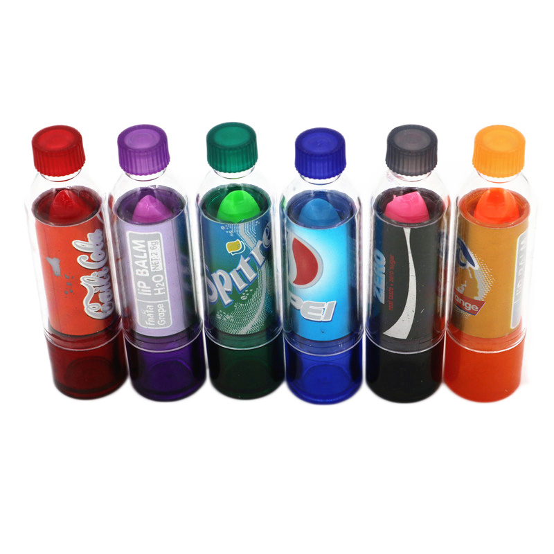 Coke Bottle Themed Color Changing Lipstick (Set of 6)