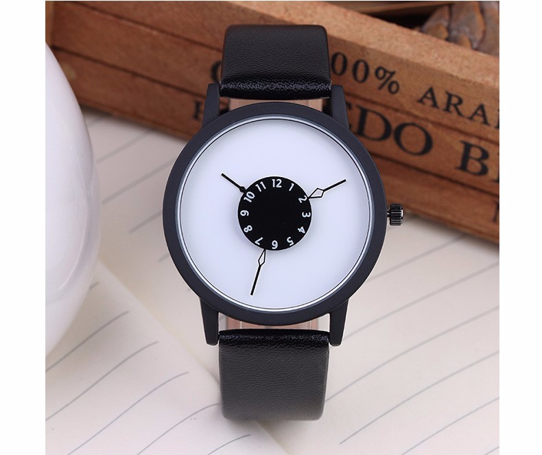 Black & White Quartz Watches For Him & Her