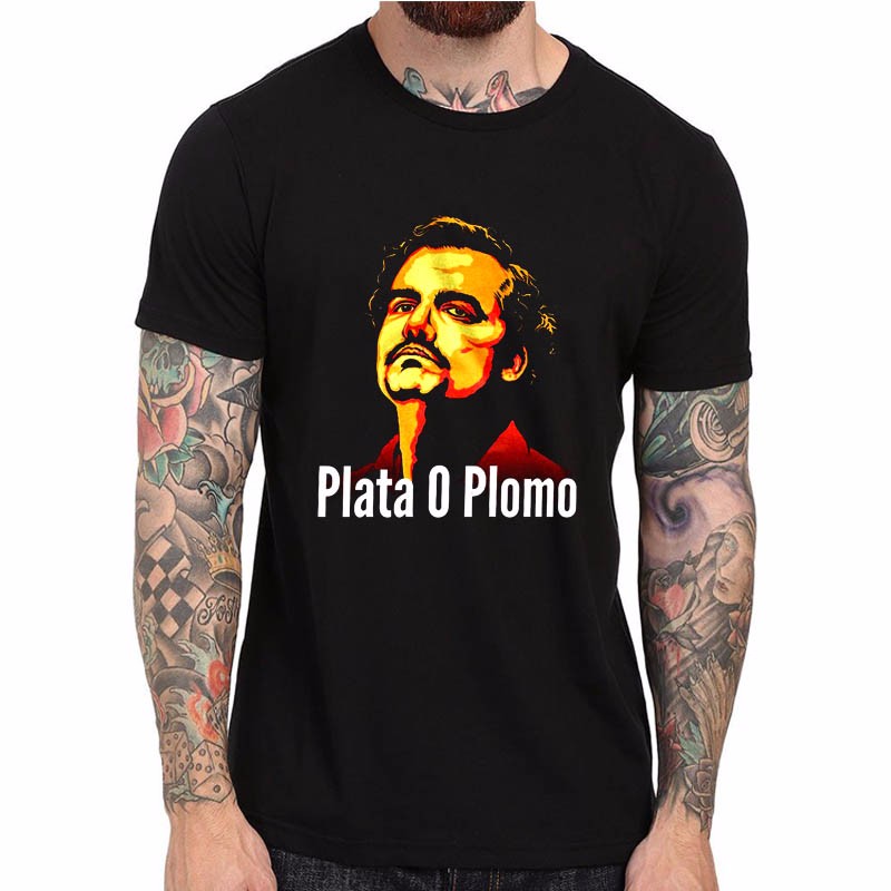 Narcos T-Shirt Plata O Plomo