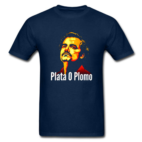 Narcos T-Shirt Plata O Plomo