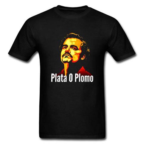 Narcos T-Shirt Plata O Plomo