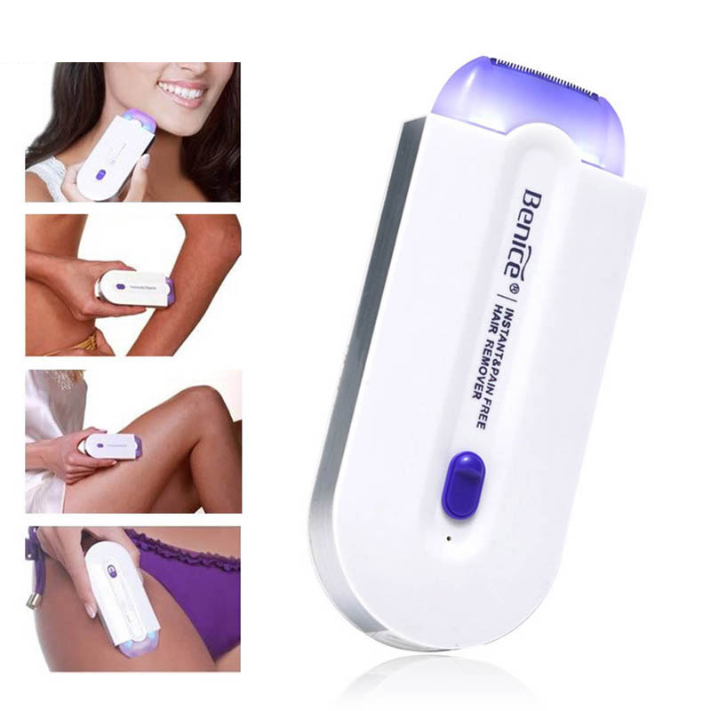 Rechargeable Hair Removal Purple Sensa-Light Device