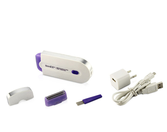 Rechargeable Hair Removal Purple Sensa-Light Device