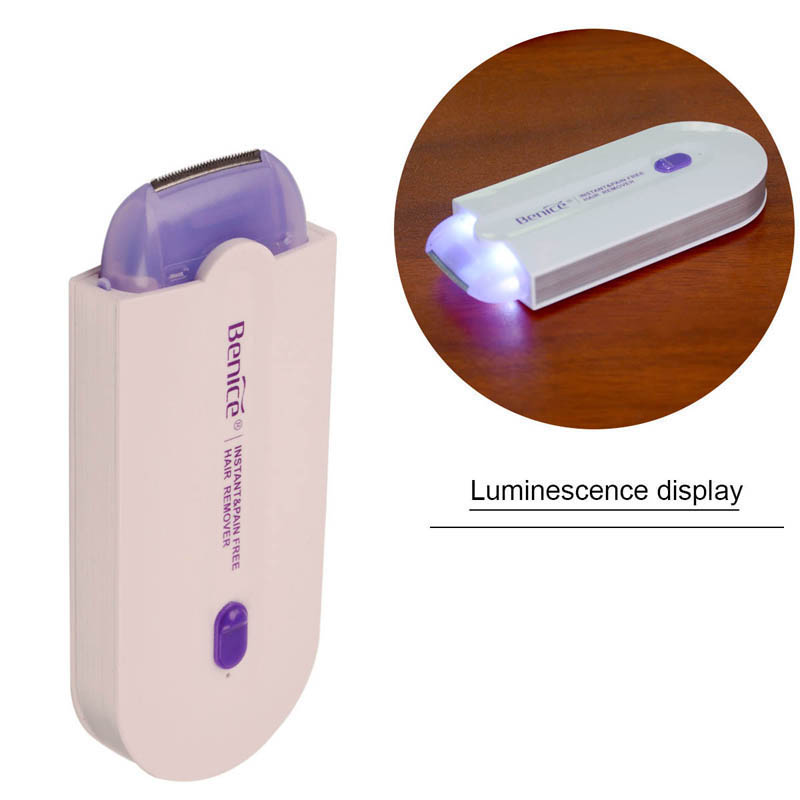 Rechargeable Hair Removal Purple Sensa-Light Device