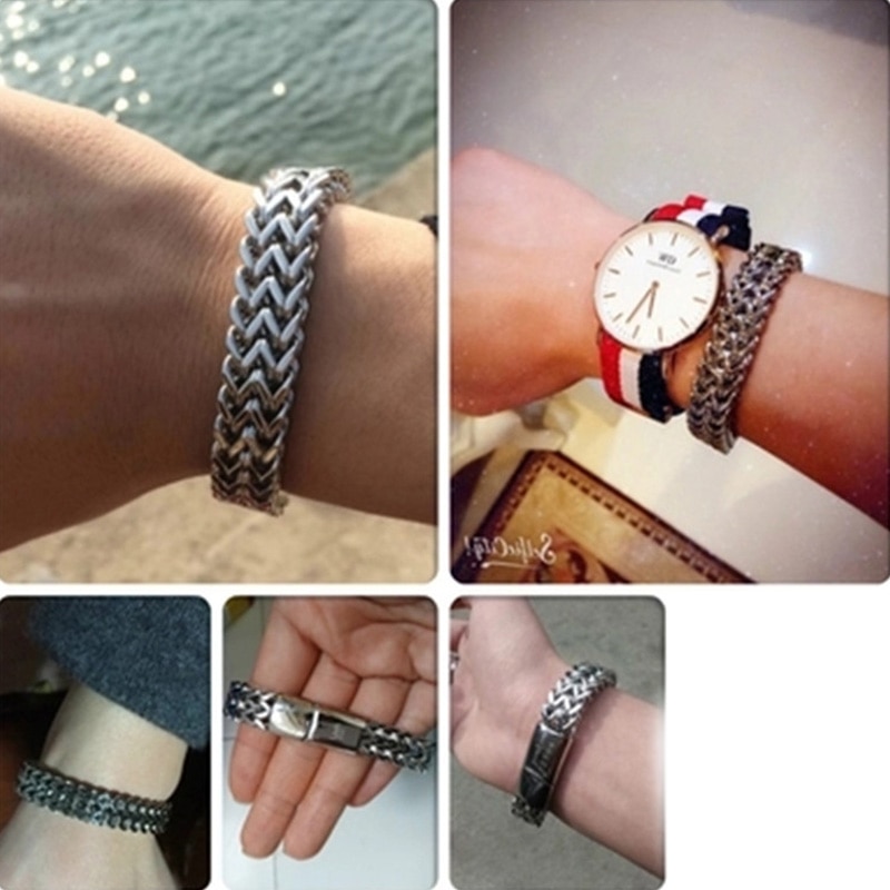 Stainless Steel Mens Chain Bracelet