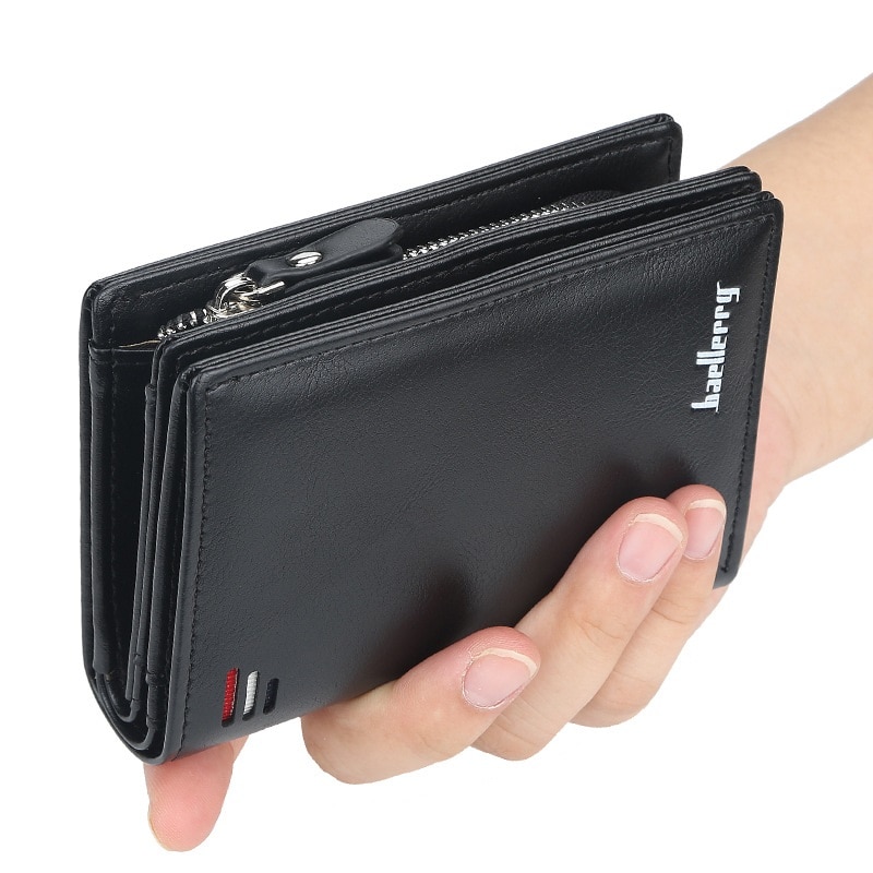 Mens Wallet with Coin Pouch