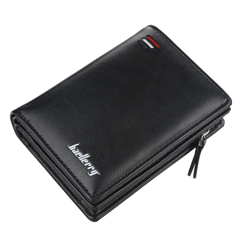 Mens Wallet with Coin Pouch