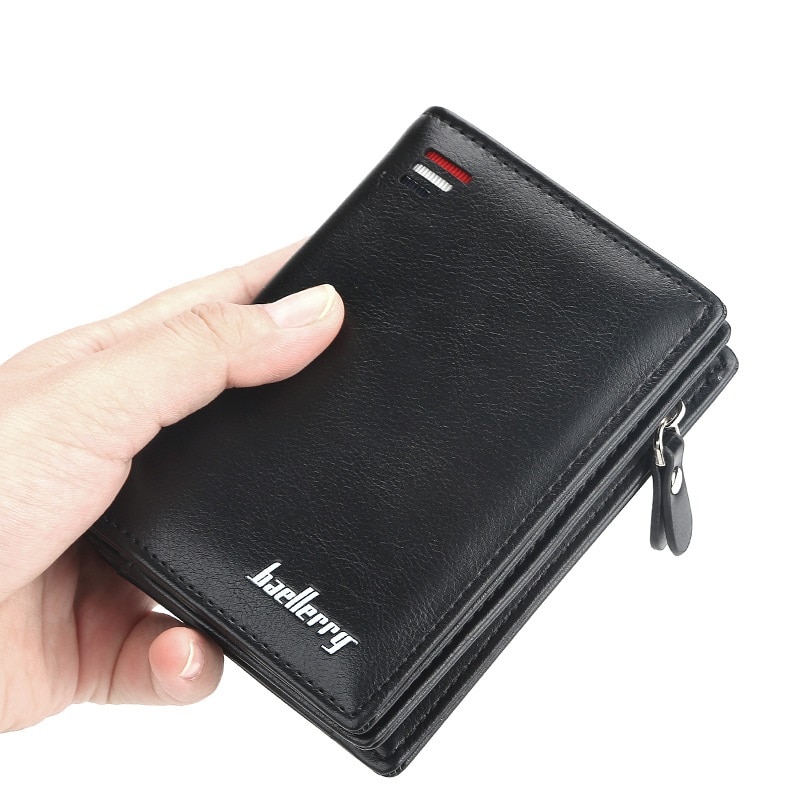 Mens Wallet with Coin Pouch