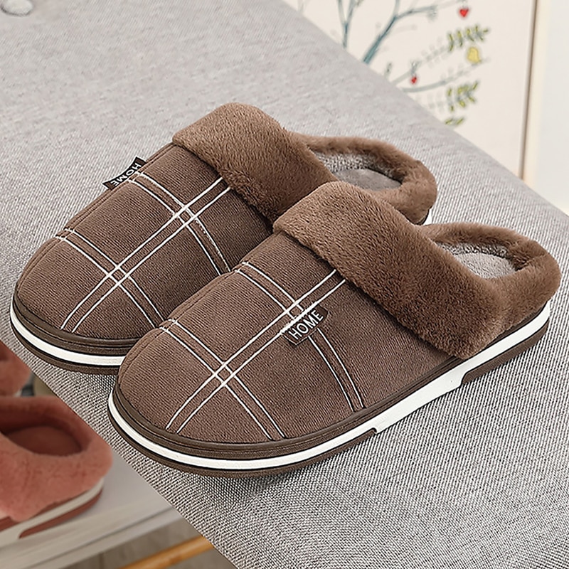 Men’s Indoor Slippers with Soft Material